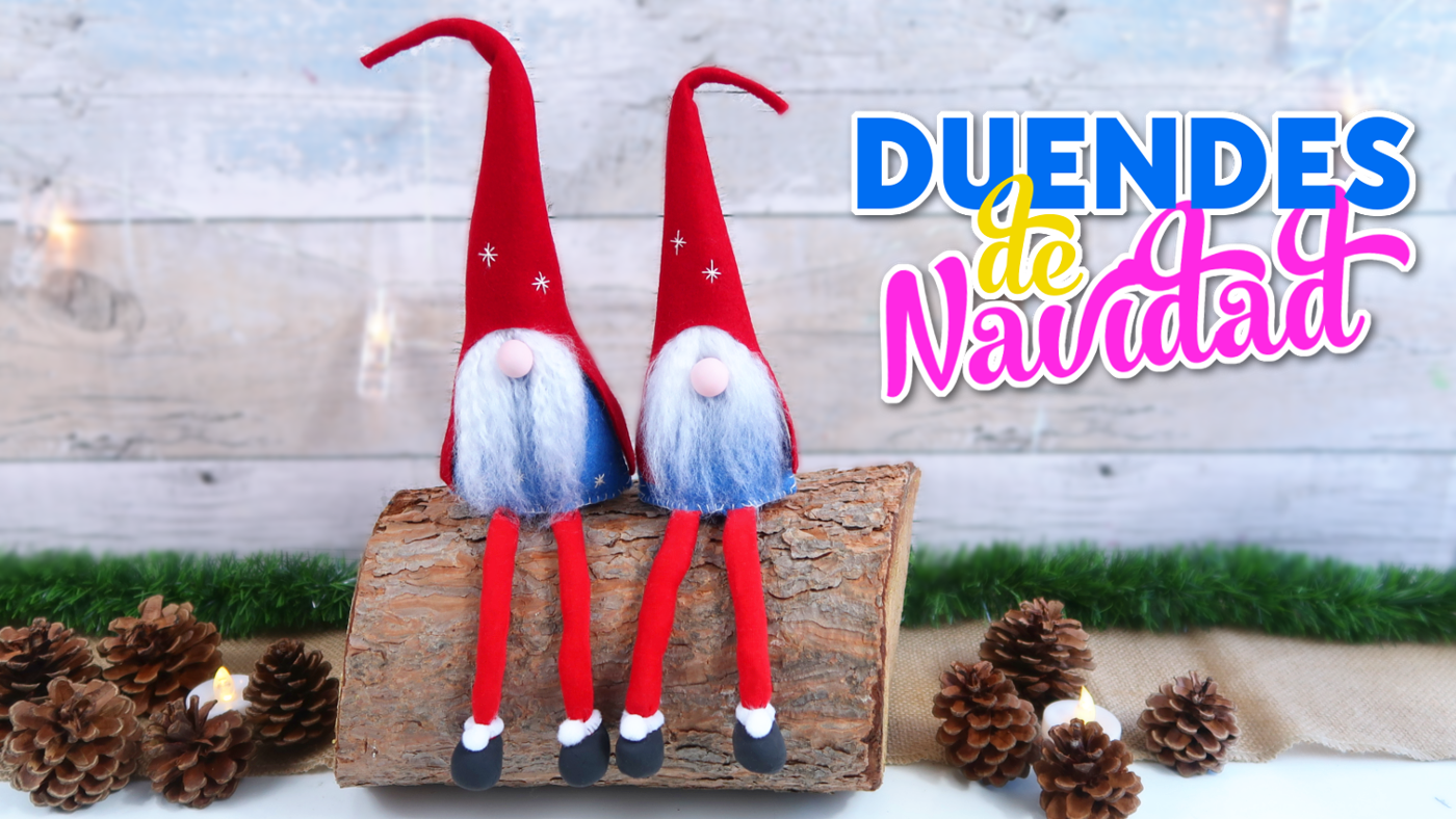 Manualidades para decorar en Navidad, como hacer duendes o Elfos de Santa  Claus | El Mundo de Isa